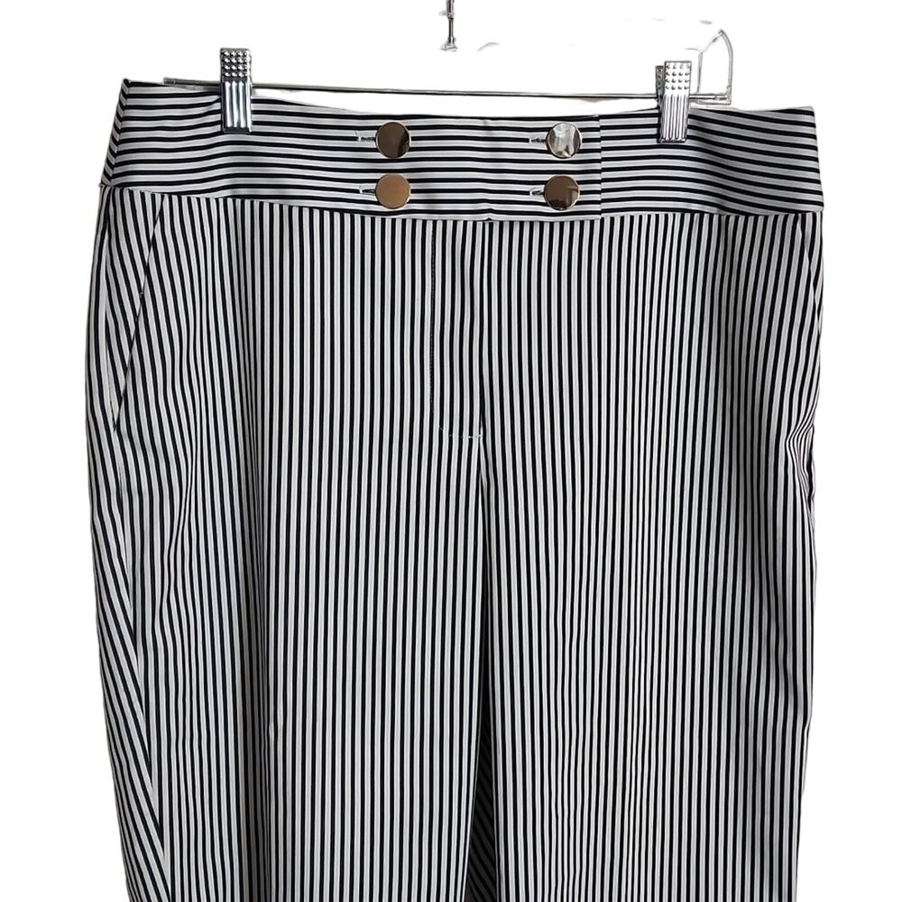 Chico's Striped Dress Pants - Picture 2 of 9